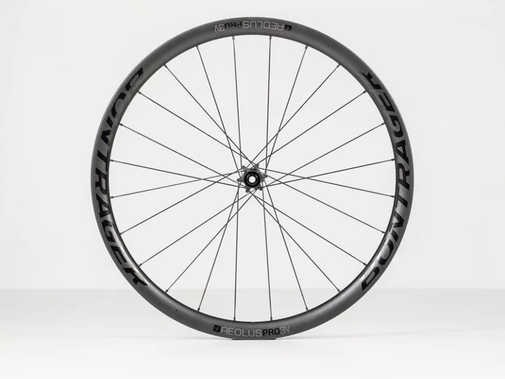 Wheel Front Bontrager Aeolus Pro 3V 700Disc TLR 12T Black/Grey - Mackay Cycles - [product_SKU] - Bontrager