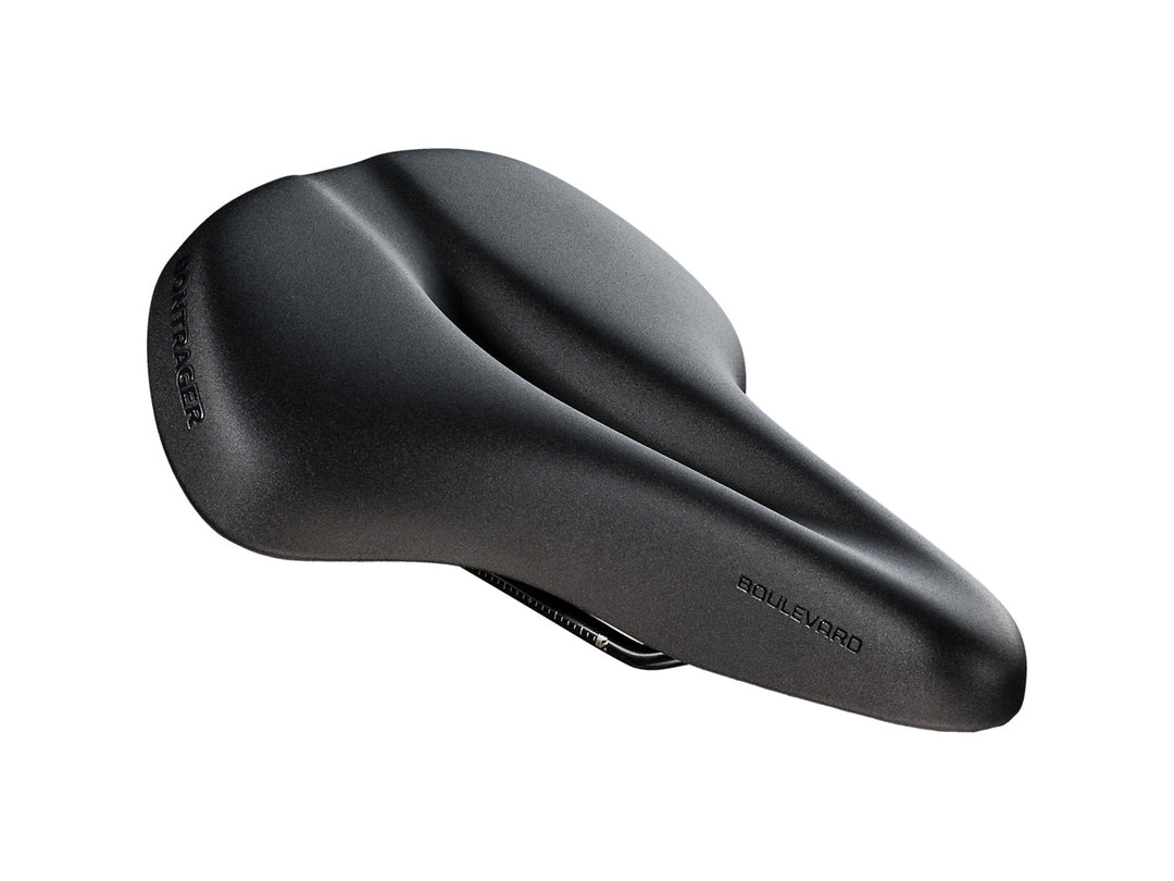 Saddle Bontrager Boulevard 225 mm Black - Mackay Cycles - [product_SKU] - Bontrager