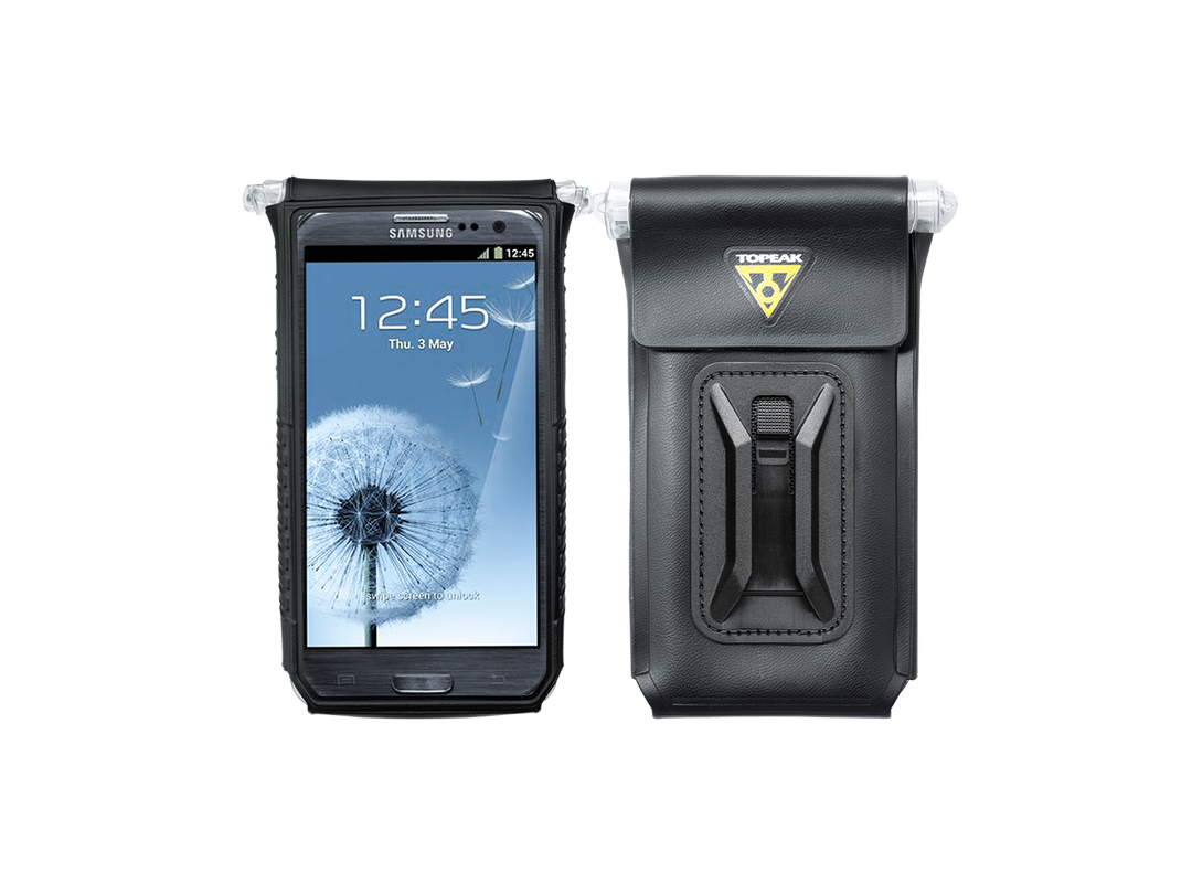 TOPEAK SMARTPHONE DRYBAG 5 FOR 4IN-5IN SCREEN SMART PHONES BLACK - Mackay Cycles - [product_SKU] - Topeak