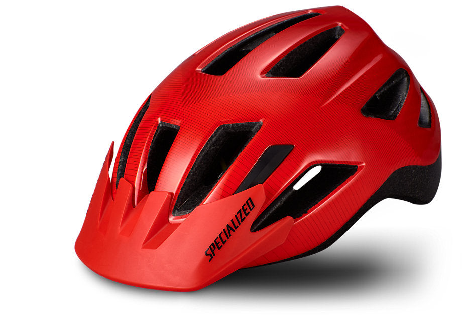 Shuffle Sb Hlmt Aus Rktred/Crmsn Accel Yth - Mackay Cycles - [product_SKU] - Specialized