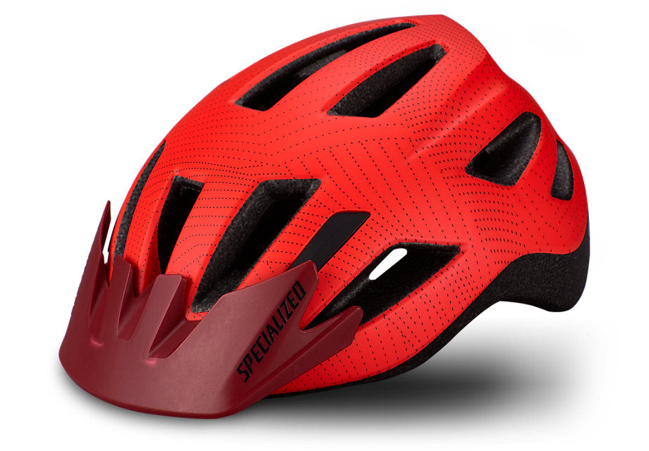 Shuffle Sb Hlmt Aus Rktred/Crmsn Dot Plane Chld - Mackay Cycles - [product_SKU] - Specialized