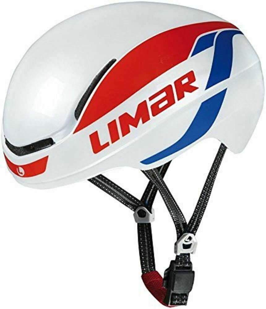 LIMAR 007 WHITE BLUE RED UNISIZE L (RRP $299) - Mackay Cycles - [product_SKU] - LIMAR