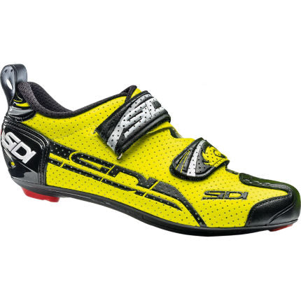 SIDI T-4 AIR CARBON COMP YELLOW FLURO BLACK - Mackay Cycles - [product_SKU] - SIDI