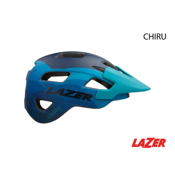 HELMET LAZER − CHIRU MATTE BLUE STEEL - Mackay Cycles - [product_SKU] - LAZER