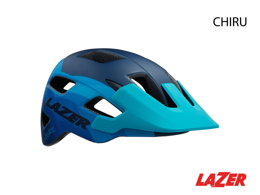 HELMET LAZER − CHIRU MATTE BLUE STEEL - Mackay Cycles - [product_SKU] - LAZER