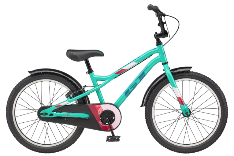 GT Bicycles Siren 20" Kids Single Speed Bike - Gloss Pitch Green - Mackay Cycles - [product_SKU] - GT