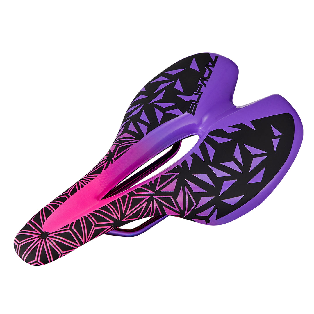 Ignite Ti Saddle Neon Pink/Purple Fade - Mackay Cycles - [product_SKU] - SUPACAZ