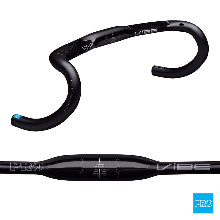 PRO ROAD BAR − VIBE AERO ALLOY 10 Deg FLARE 12 Deg Sweep - Mackay Cycles - [product_SKU] - PRO