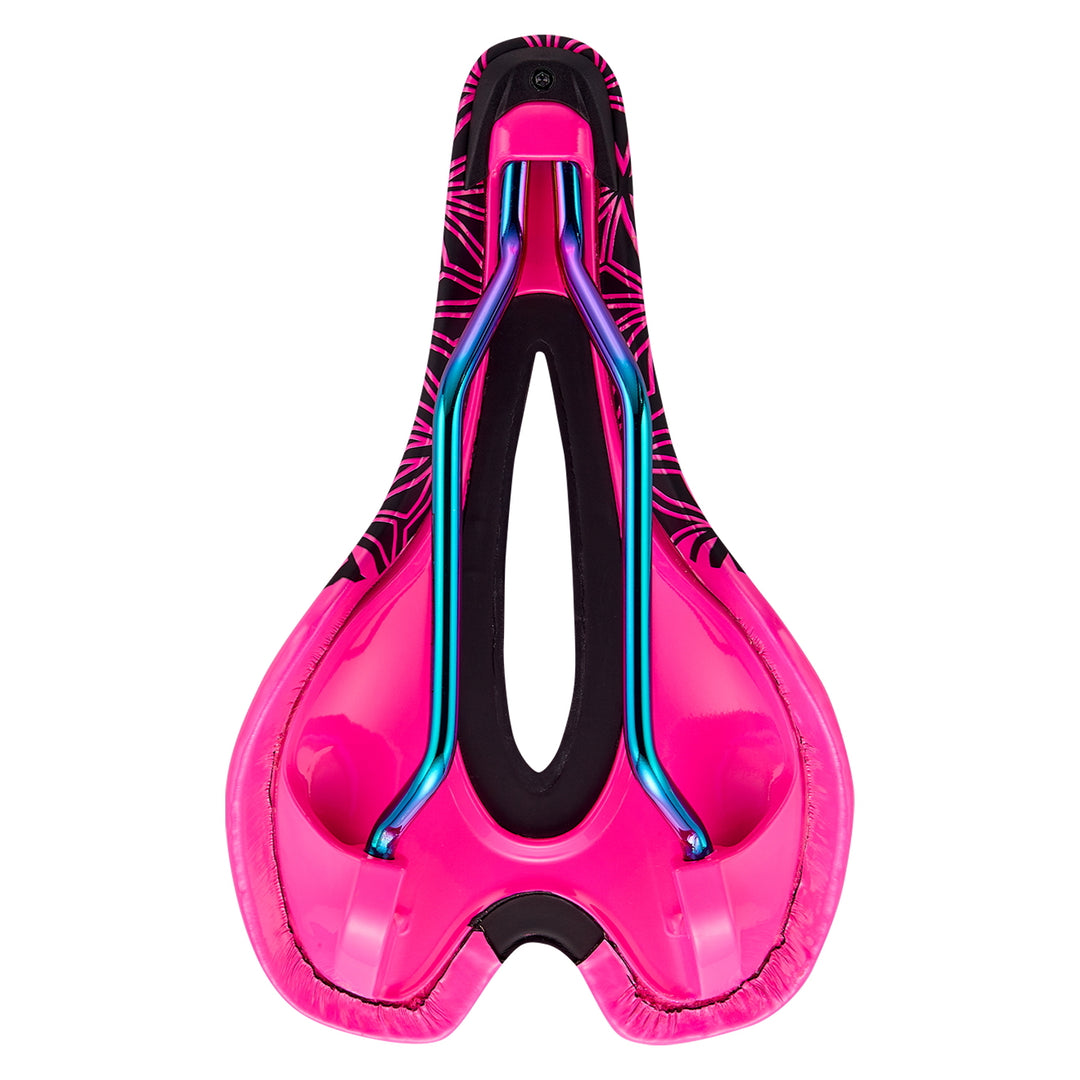 Ignite Ti Saddle Neon Pink - Mackay Cycles - [product_SKU] - SUPACAZ