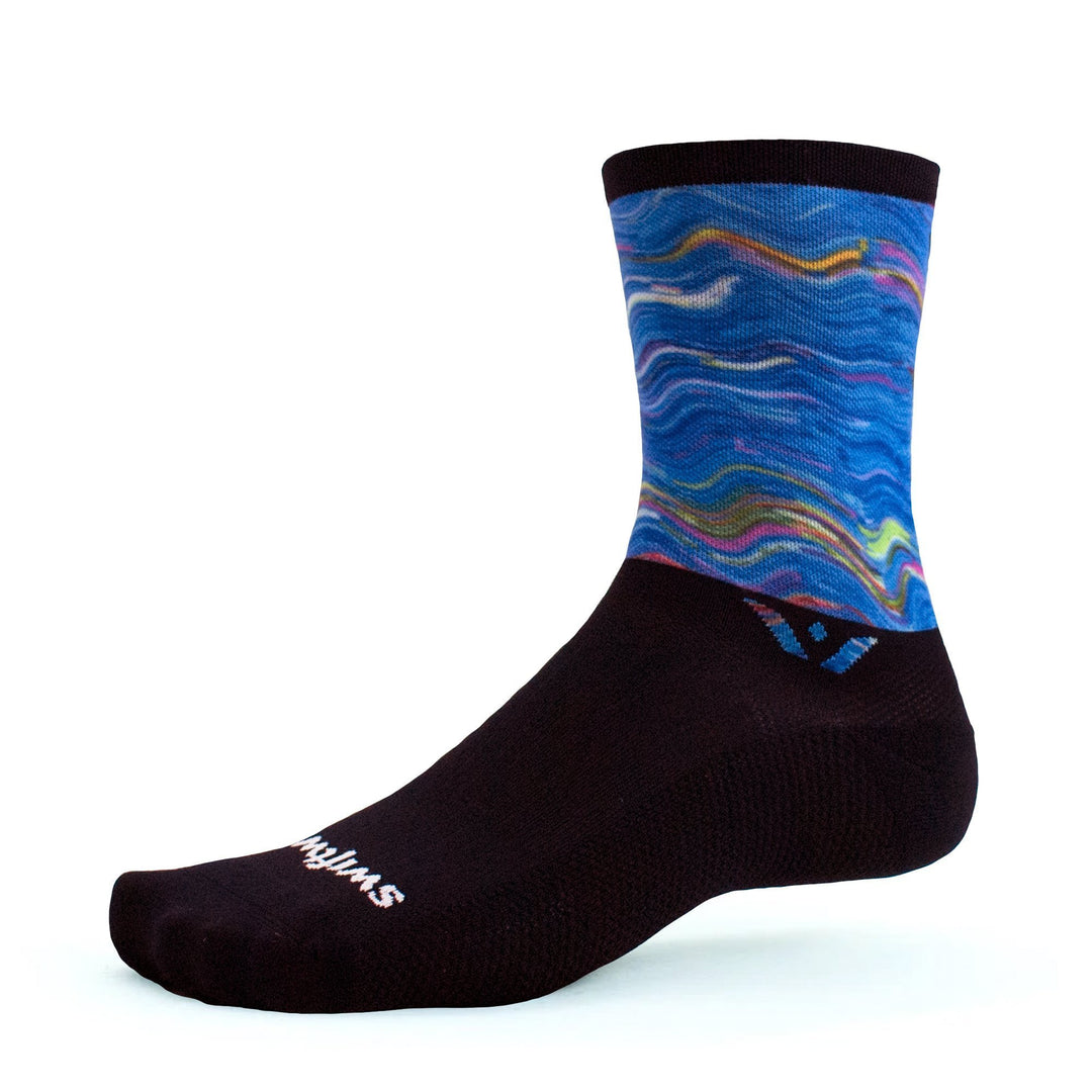 Swiftwick Vision Six Impression Electric Sock - Mackay Cycles - [product_SKU] - Swiftwick