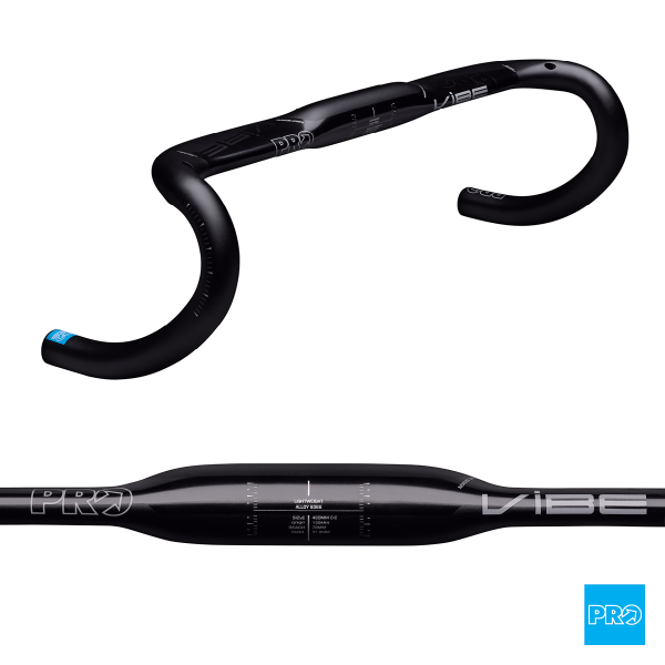 PRO ROAD BAR − VIBE AERO ALLOY 31.8mm 6 Deg FLARE - Mackay Cycles - [product_SKU] - PRO