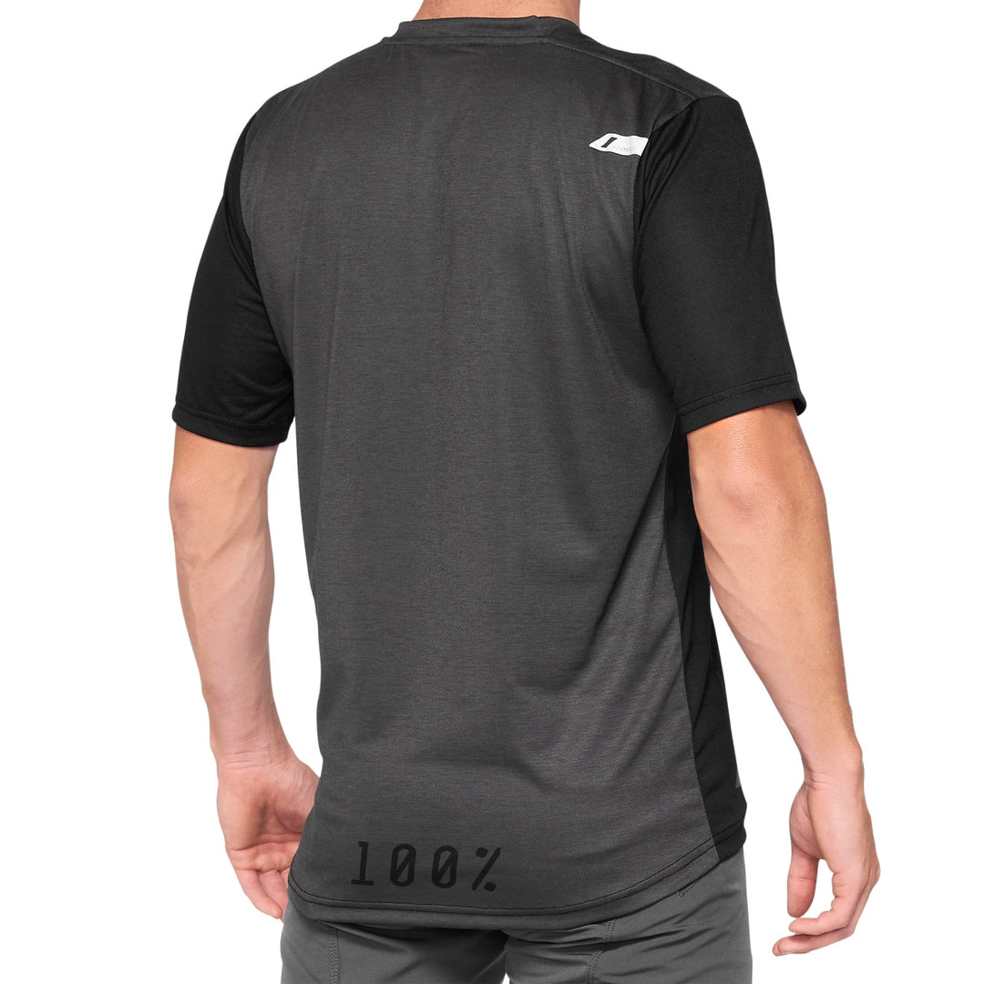 AIRMATIC Jersey Black/Charcoal - Mackay Cycles - [product_SKU] - 100%