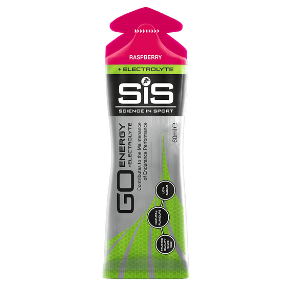 Go Energy + Electrolyte Gels 60ml Raspberry - Mackay Cycles - [product_SKU] - SIS