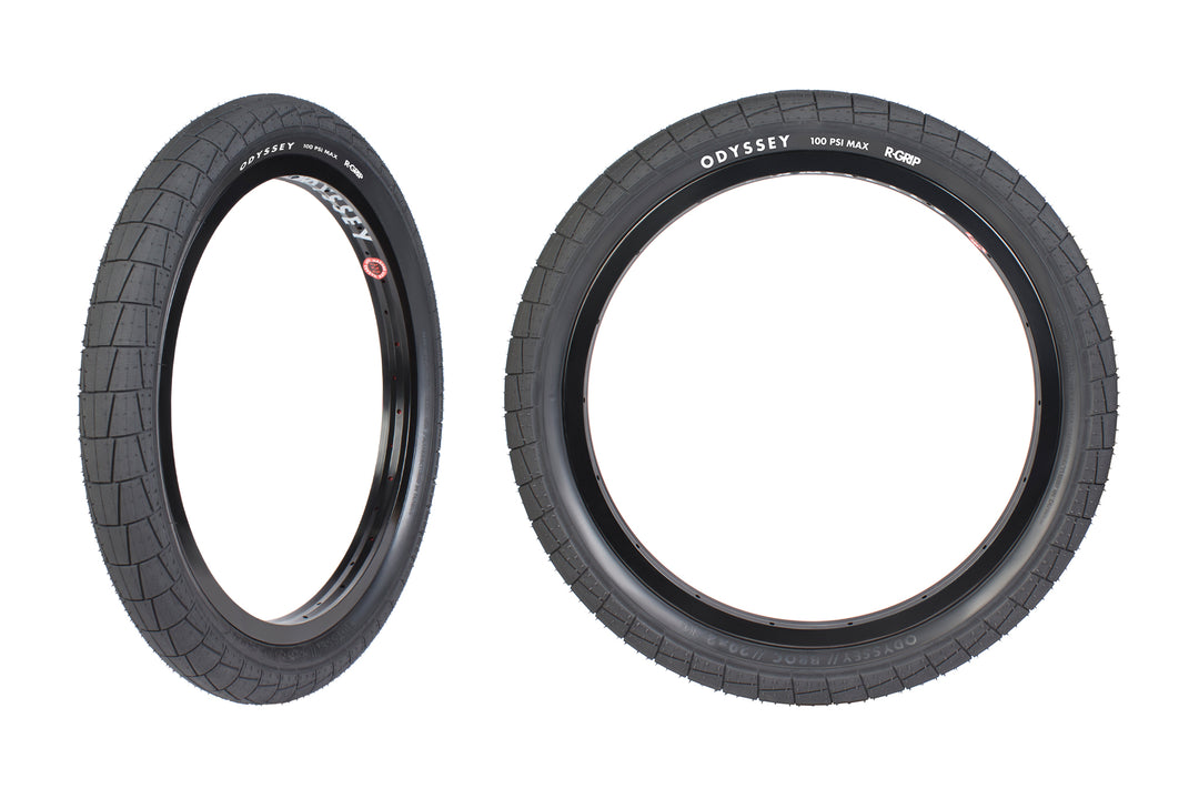 TYRE BROC 20 X 2.25 DUAL PLY BLACK - Mackay Cycles - [product_SKU] - ODYSSEY