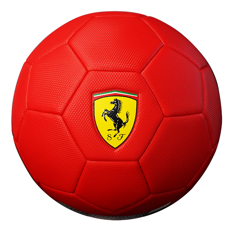 FERRARI #4 MACHINE SEWN SOCCER BALL - RED - Mackay Cycles - [product_SKU] - FERRARI