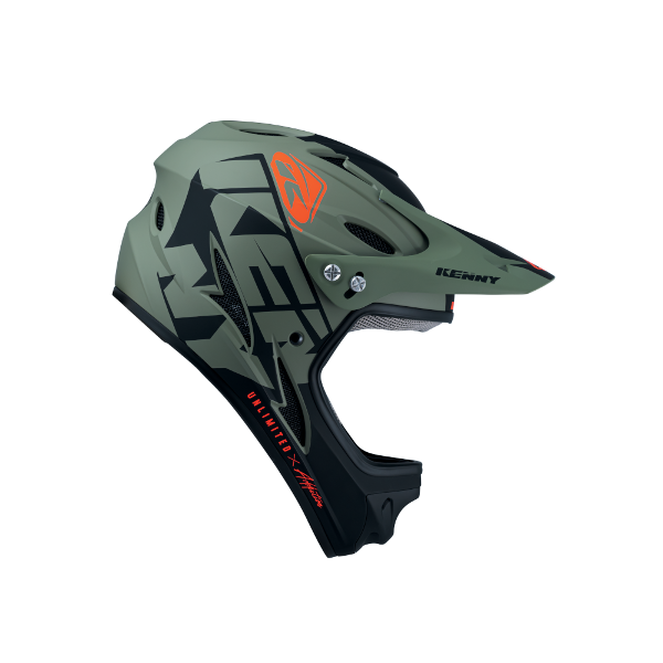 KENNY RACING - Helmet - Downhill - Dark Green - Mackay Cycles - [product_SKU] - Specialized