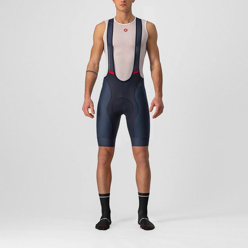 CASTELLI ENDURANCE 3 BIB SHORT SAVILE BLUE - Mackay Cycles - [product_SKU] - CASTELLI