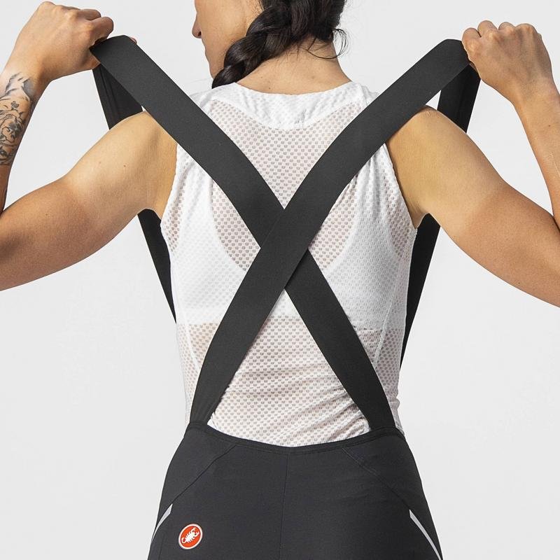 CASTELLI VELOCISSIMA 3 BIB SHORT BLACK/SILVE - Mackay Cycles - [product_SKU] - CASTELLI