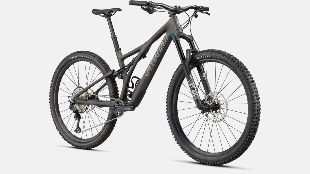 STUMPJUMPER COMP SATIN SMOKE / COOL GREY / CARBON - Mackay Cycles - [product_SKU] - Specialized