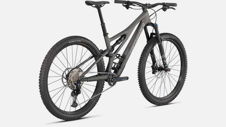 STUMPJUMPER COMP SATIN SMOKE / COOL GREY / CARBON - Mackay Cycles - [product_SKU] - Specialized