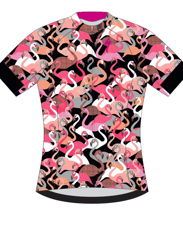 SL Expert Wmn Jersey Flamingo - Mackay Cycles - [product_SKU] - Mackay Cycles