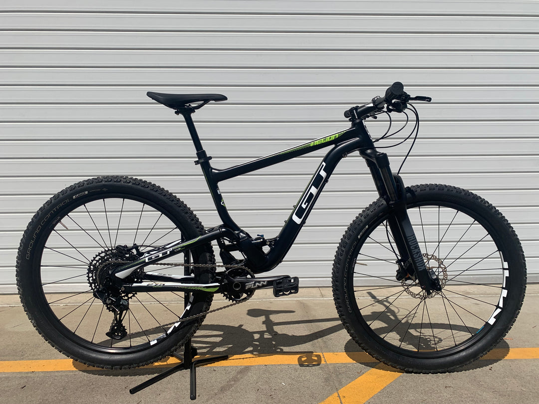 Helion 27.5 Dual Suspension MAT/BLK - Mackay Cycles - [product_SKU] - GT