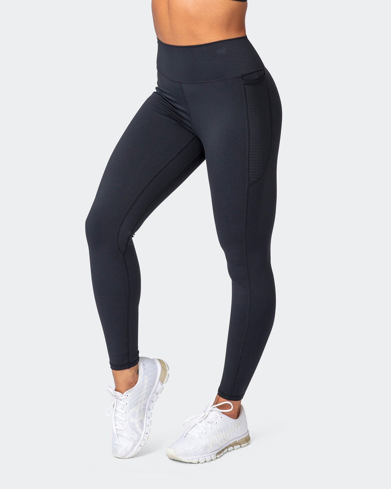 AMRAP Ankle Length Leggings - Black - Mackay Cycles - [product_SKU] - Muscle Nation