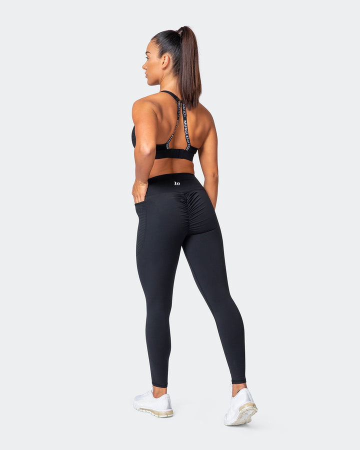 AMRAP Ankle Length Leggings - Black - Mackay Cycles - [product_SKU] - Muscle Nation