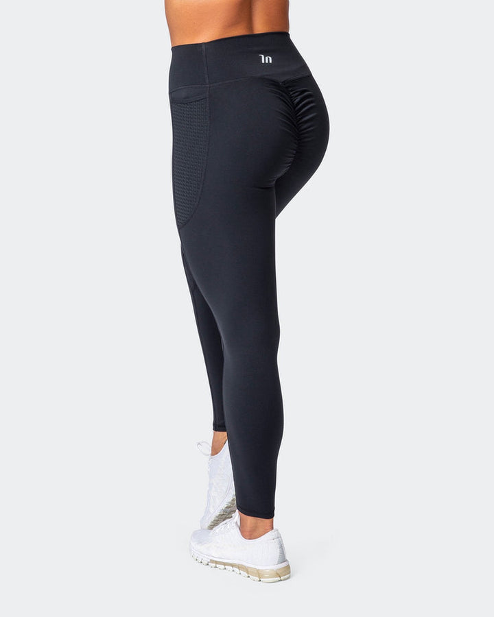 AMRAP Ankle Length Leggings - Black - Mackay Cycles - [product_SKU] - Muscle Nation