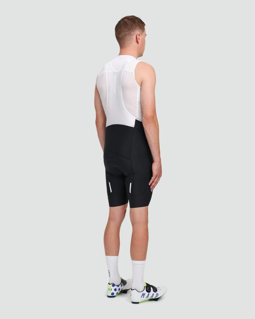 Men's Team Bib Evo, Black/White - Mackay Cycles - [product_SKU] - MAAP