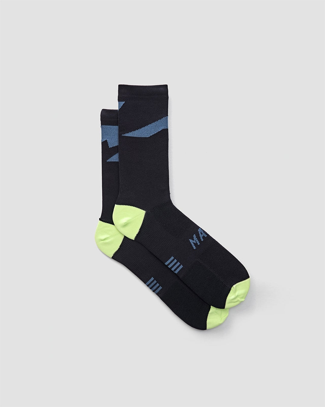 Evolve Sock, Black/Citron - Mackay Cycles - [product_SKU] - MAAP